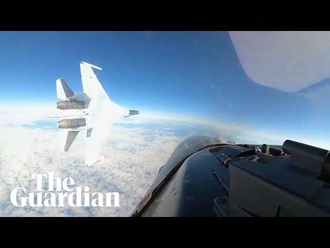 US military releases footage showing Russia fighter jet in &#039;unsafe&#039; manoeuvre near Alaska